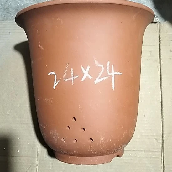 紫砂红泥特大金钟一个