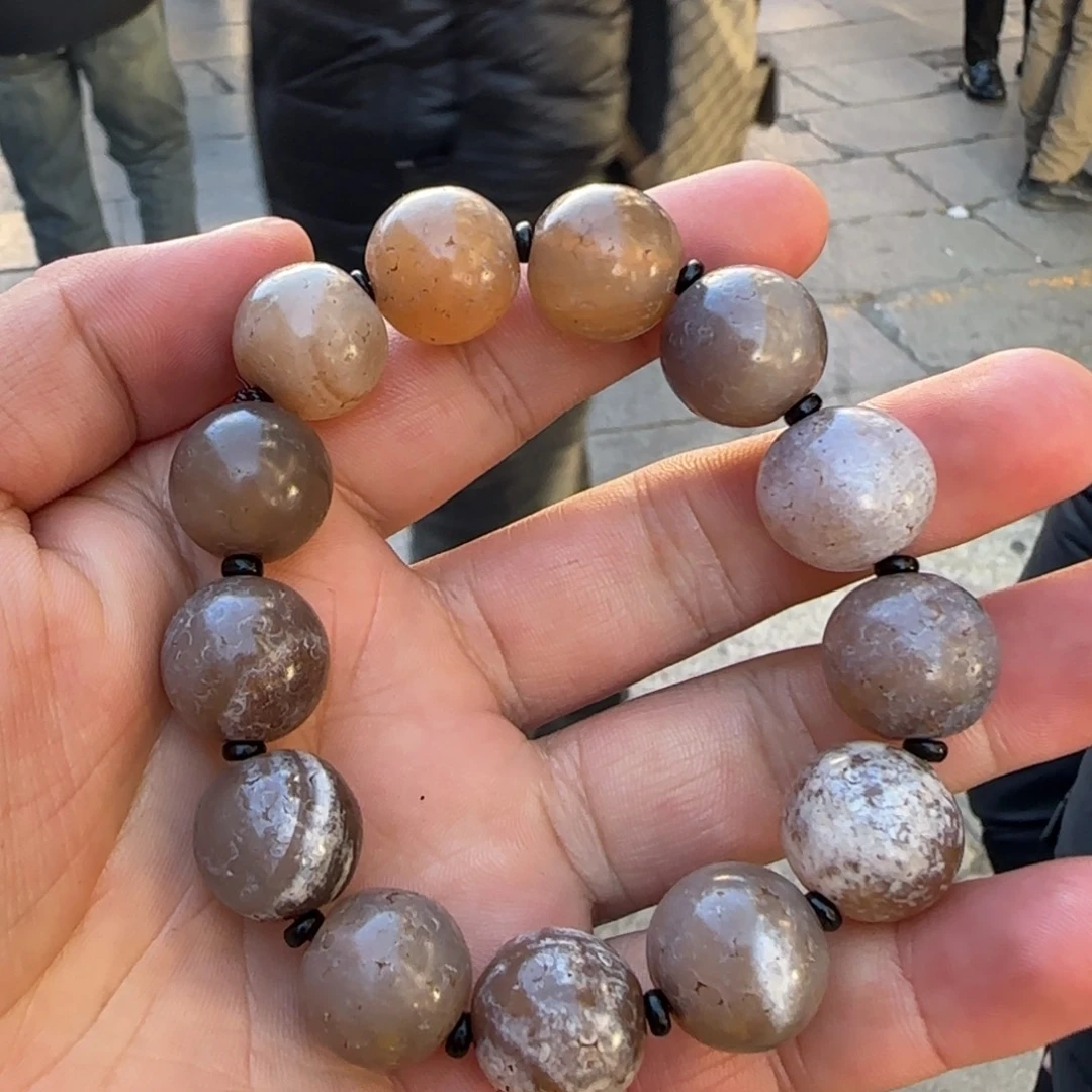 玛瑙/玉髓未镶嵌手链