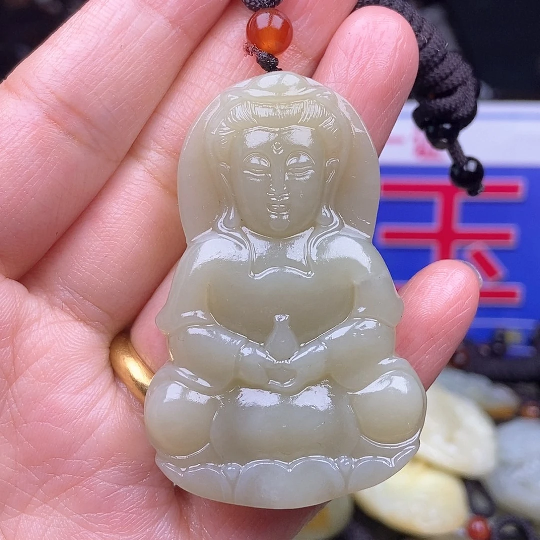 颈饰未镶嵌和田玉
