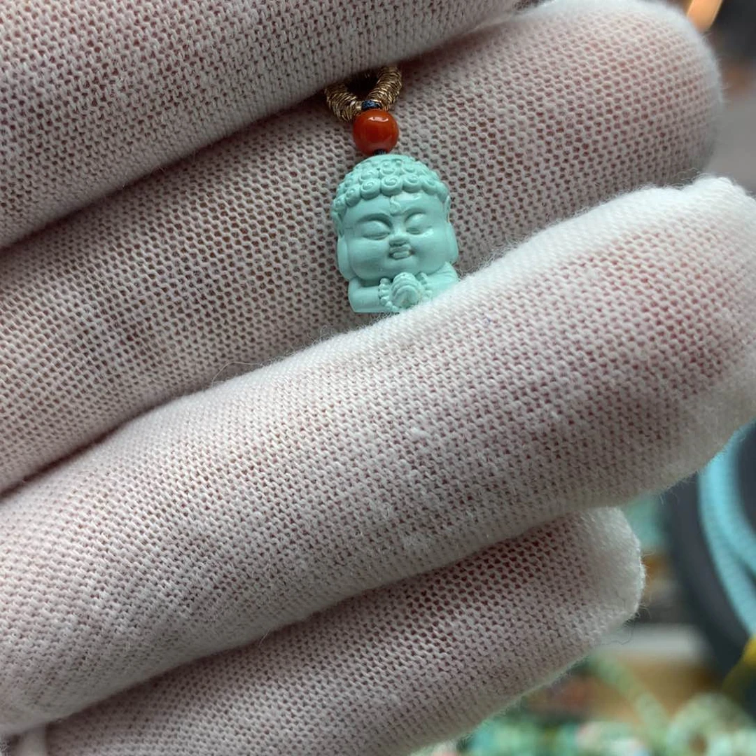 绿松石挂件未镶嵌