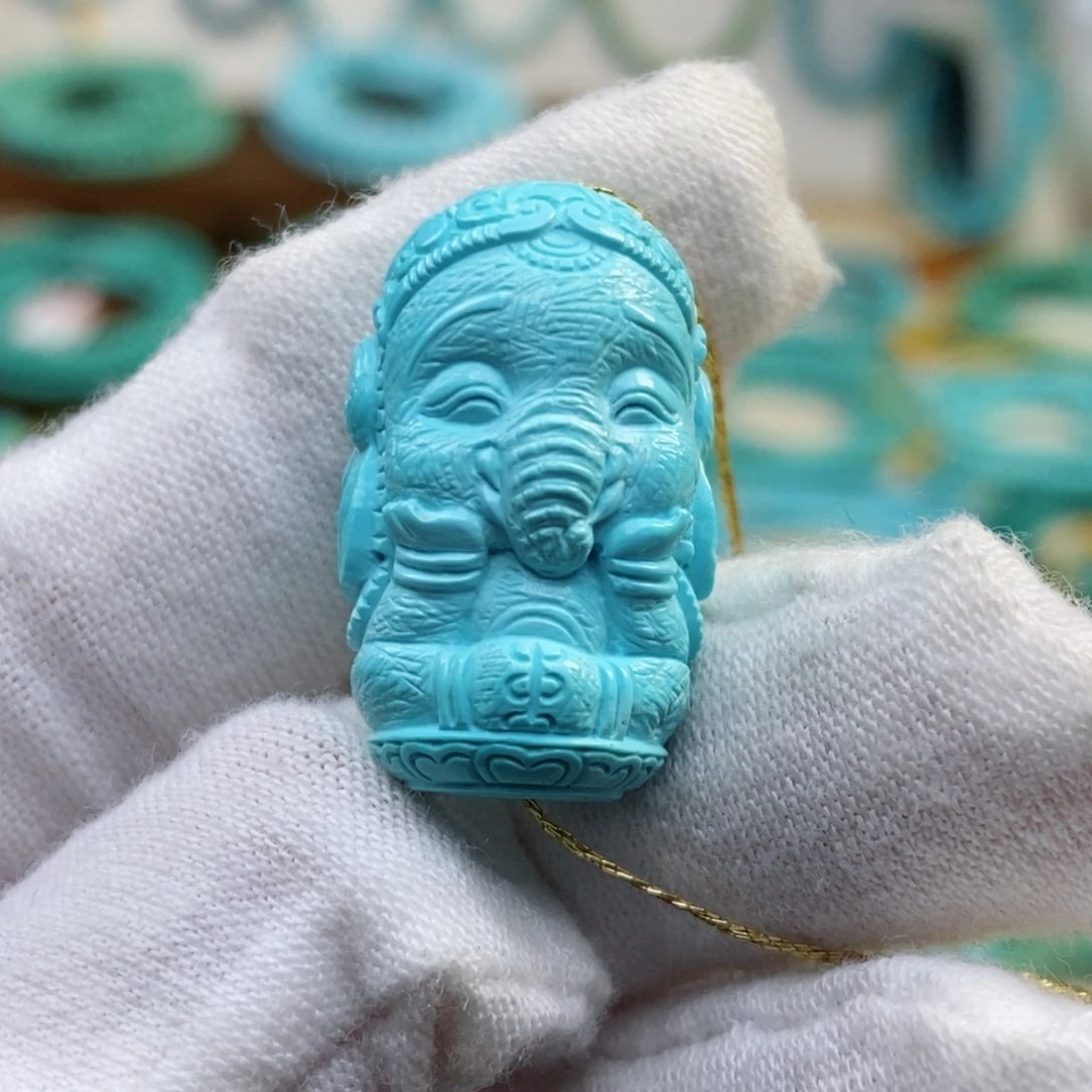 未镶嵌绿松石配饰