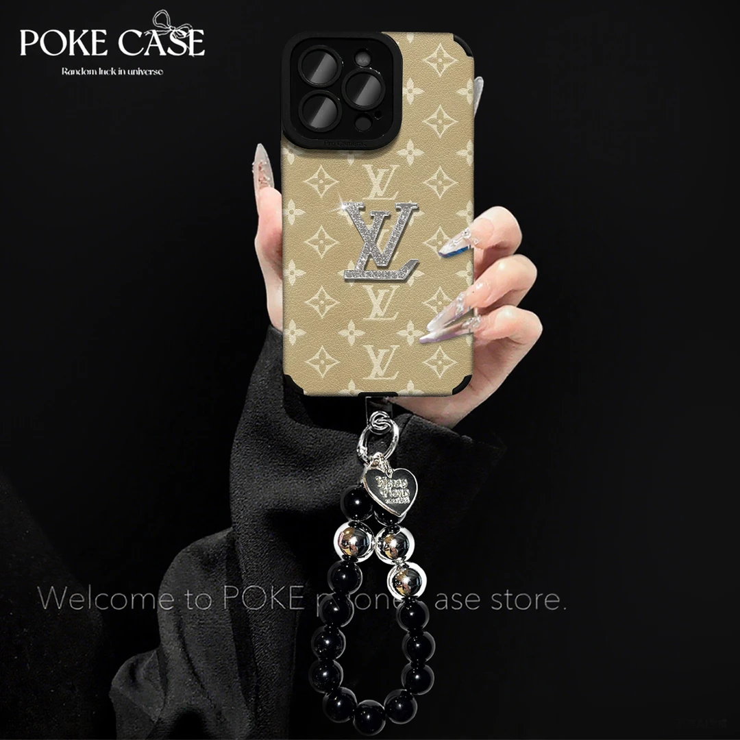 轻奢瞳眼白粽四叶草适用苹果17PROMAX华为vivo小米oppo手链手机壳