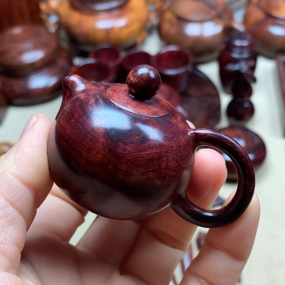 黄花梨/降香黄檀把件儒*手把