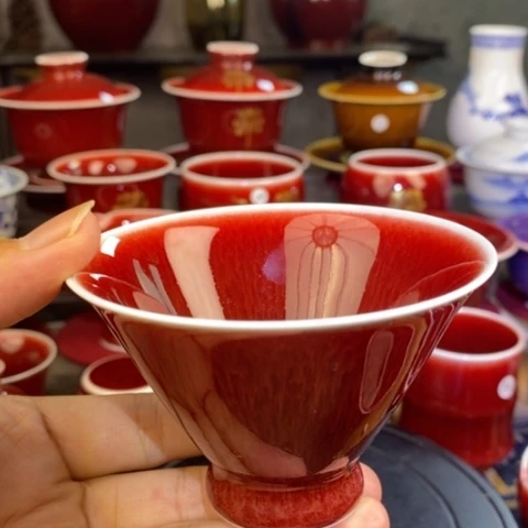 【闪购商品】景德镇名陶坊原矿郎红21号