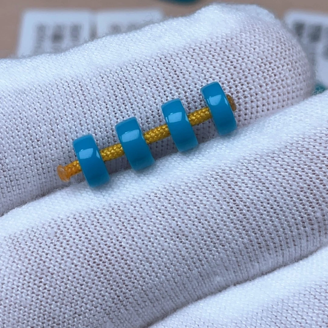 绿松石未镶嵌颈饰6✖️2.4mm