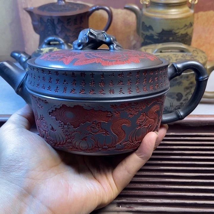 茶壶紫砂紫砂全手工
