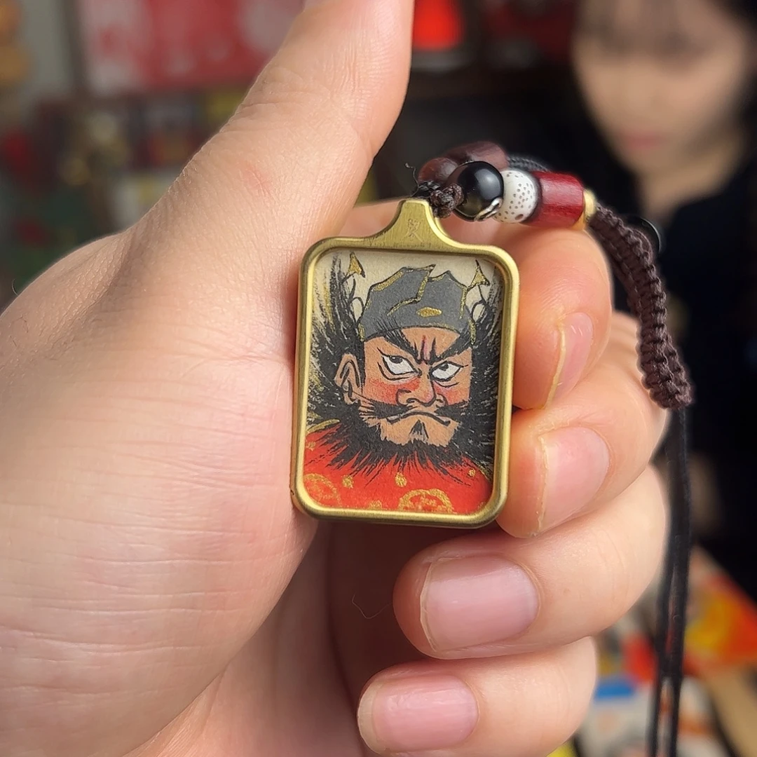 宝****纯手绘钟馗文创画