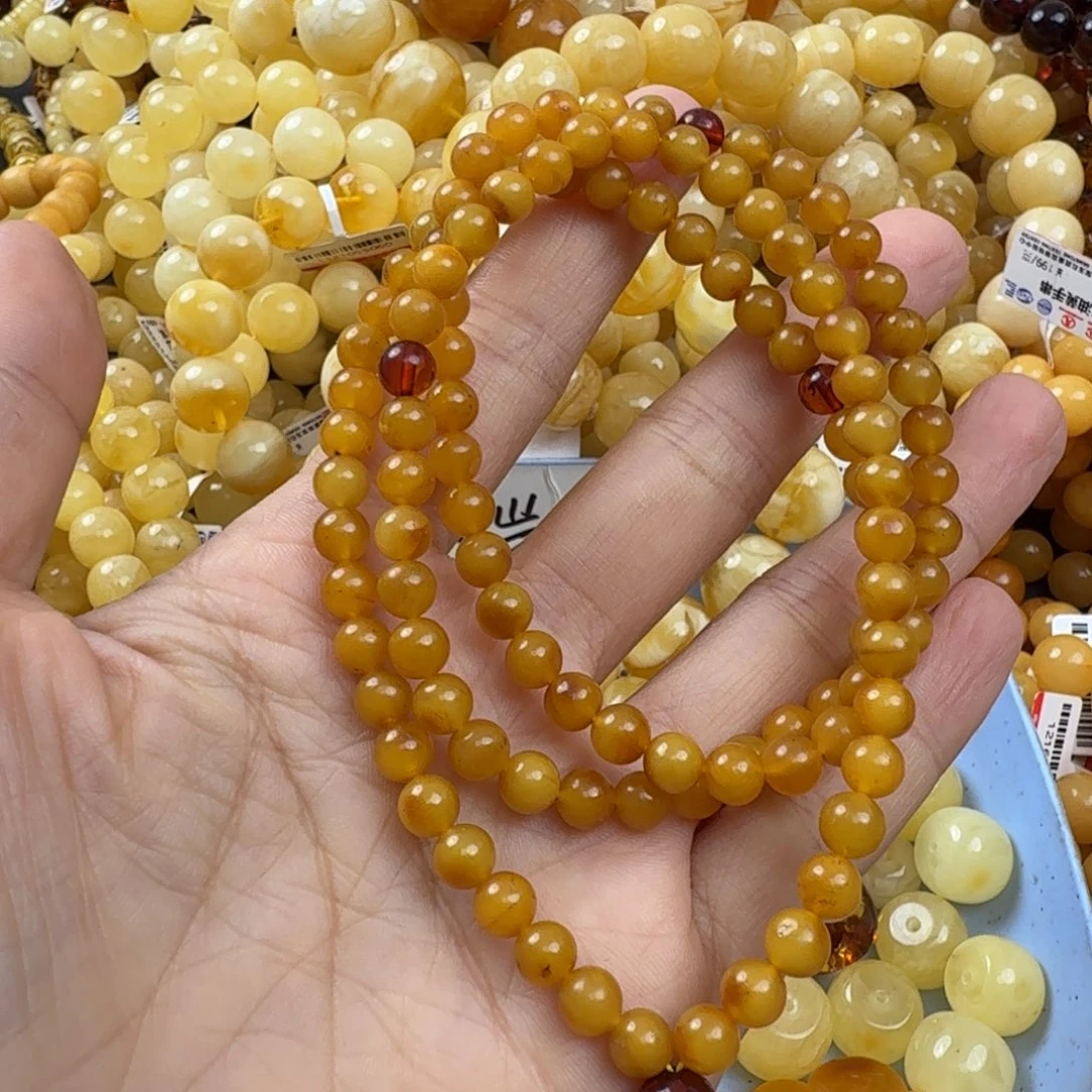 琥珀未镶嵌珠宝奇石