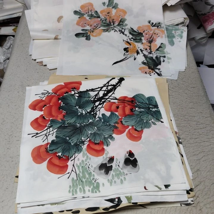 元***空国画国画花鸟花鸟国画