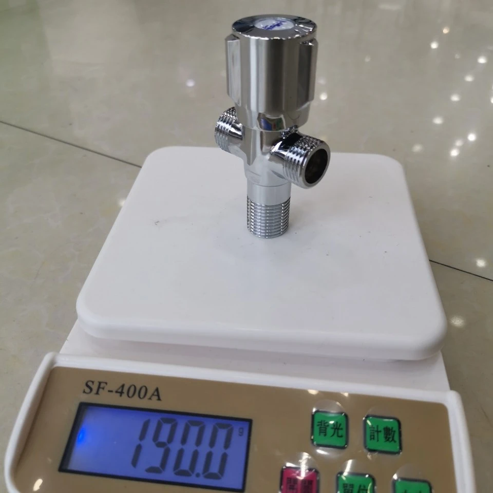 全铜4分三通角阀冷热通用适用于热水器马桶等多种场景