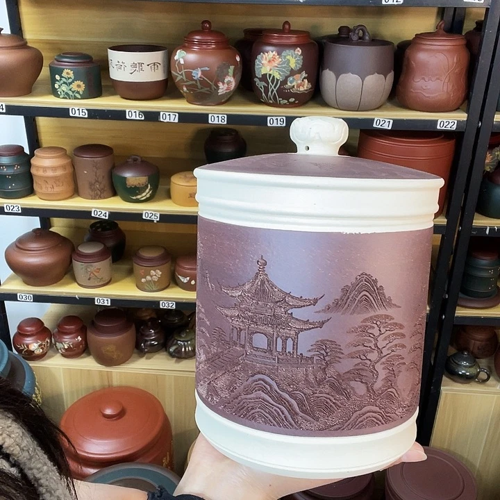紫砂茶叶罐紫砂茶叶罐