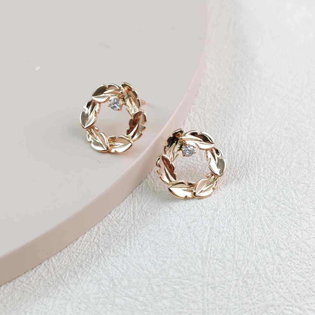 XUPING/旭平首饰 合金合成锆石耳饰 【参与满赠】 GDJ X000924322