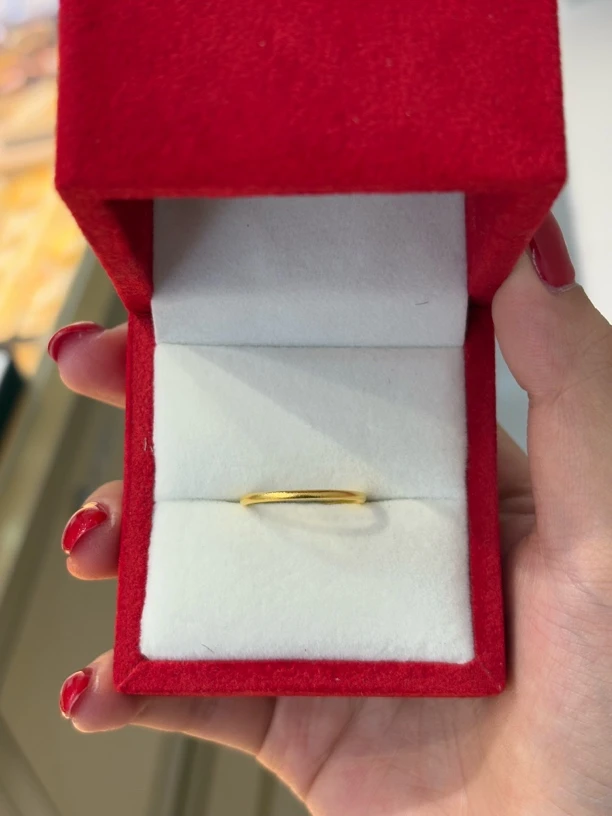 足银戒指 1g线圈经典男女款情侣古法对戒