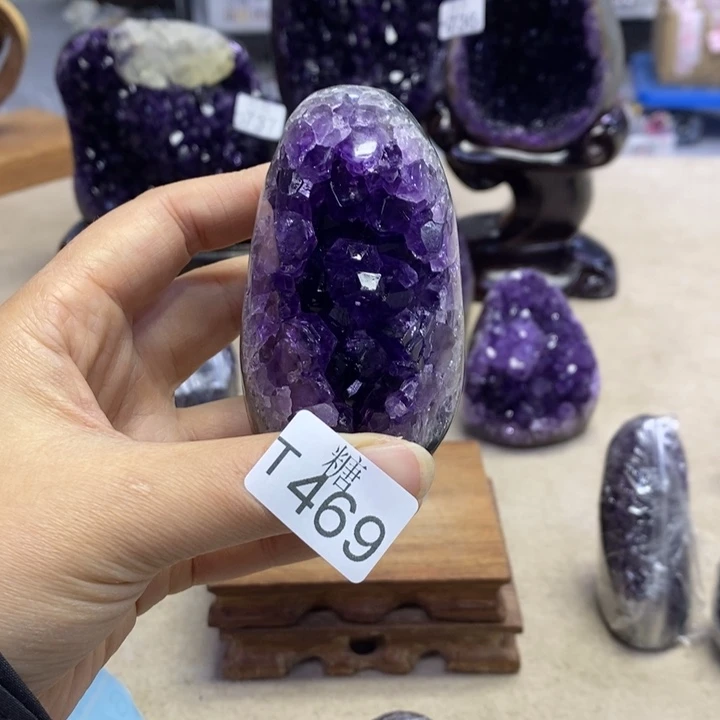 大型摆件（非配饰）紫晶未镶嵌
