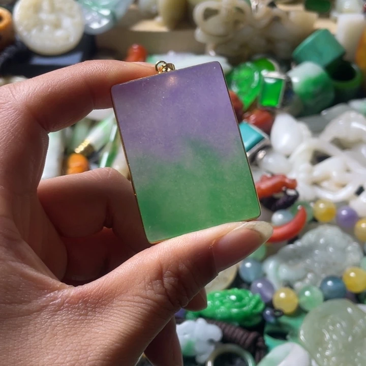 和田玉未镶嵌吊坠(不含链)