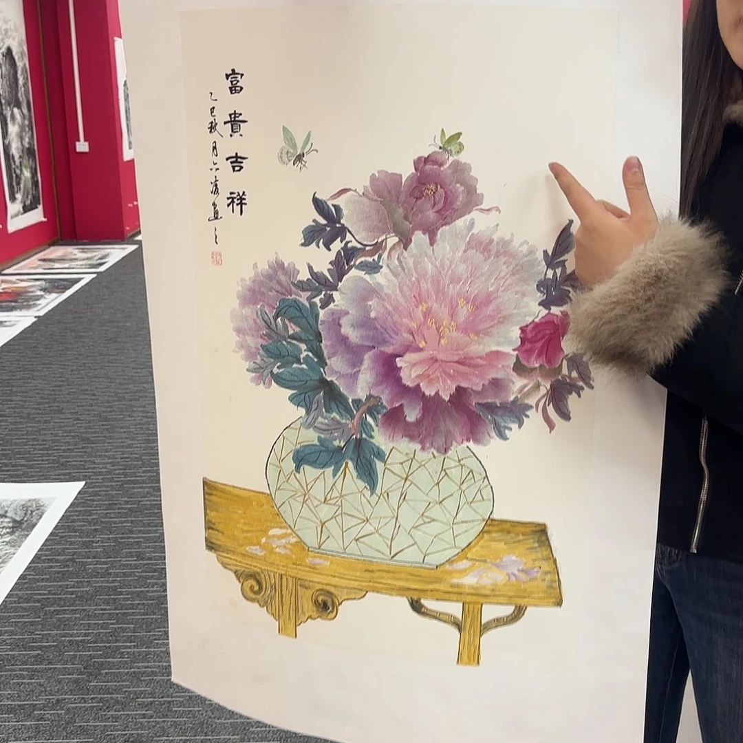 国画国画纯手绘作品