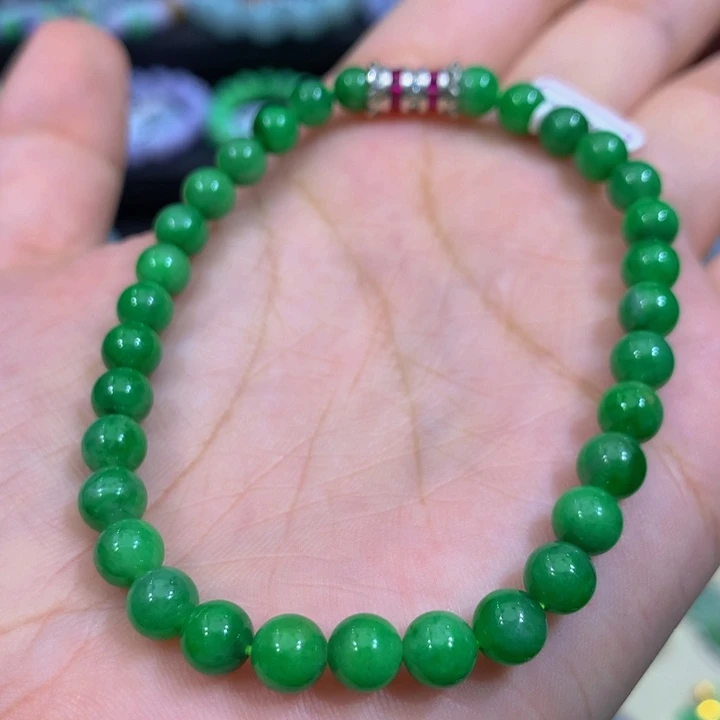 翡翠未镶嵌手链翡翠