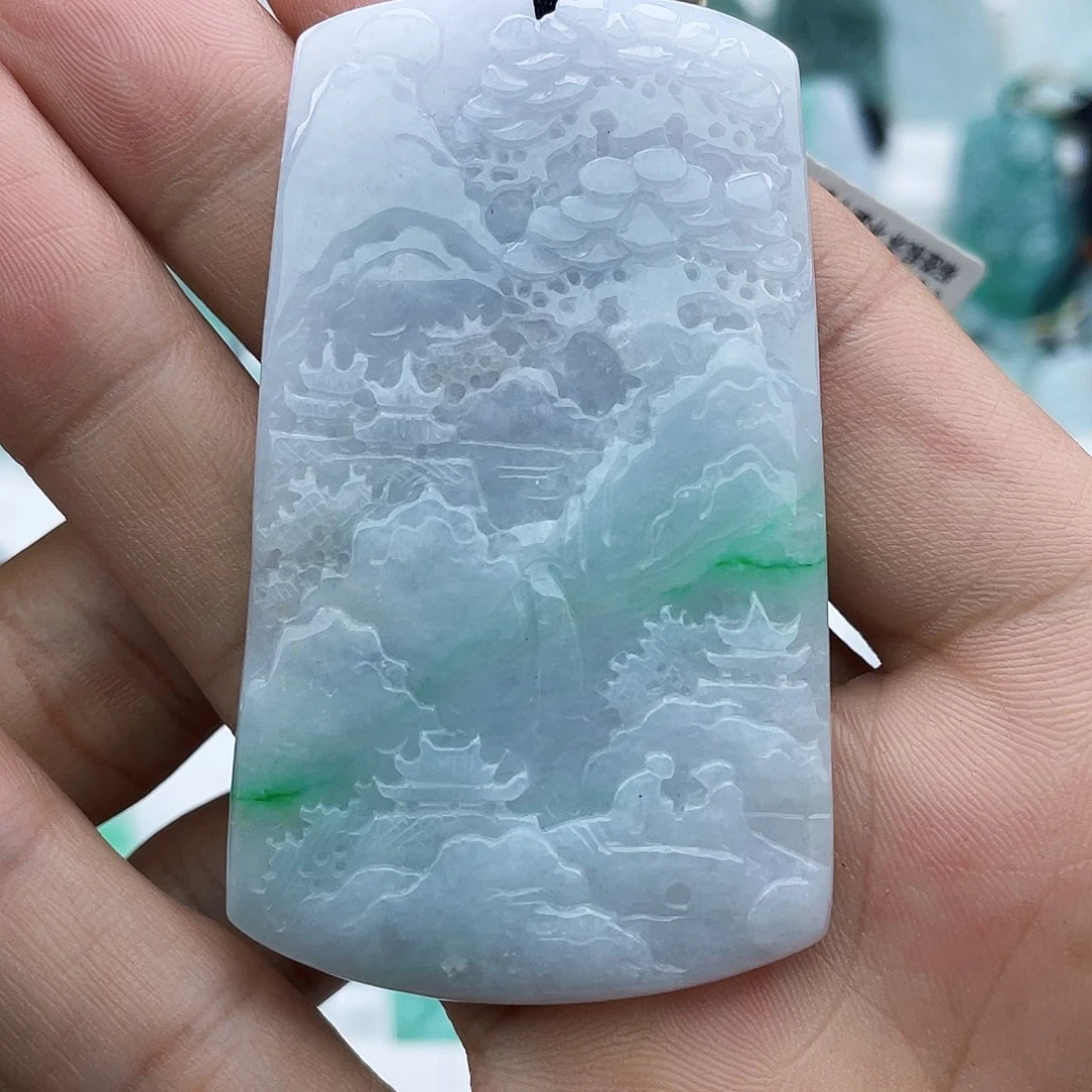 颈饰未镶嵌翡翠翡翠