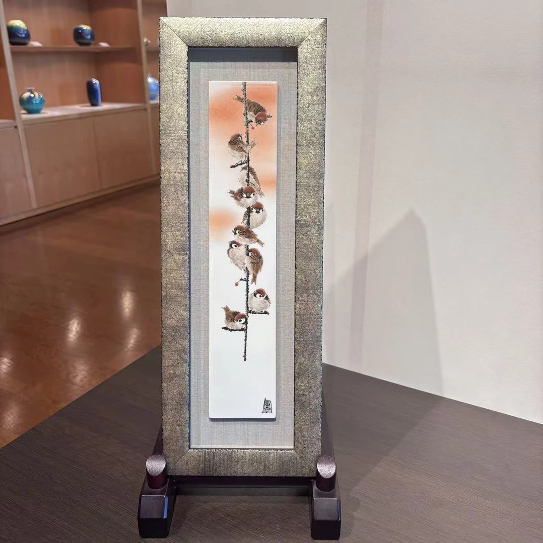 陶志人瓷板画美美美