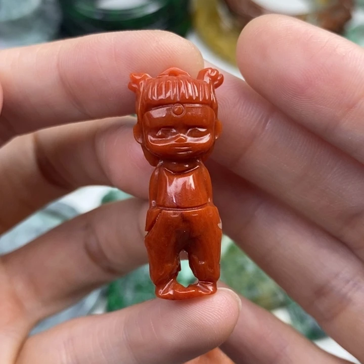 颈饰未镶嵌翡翠吊坠