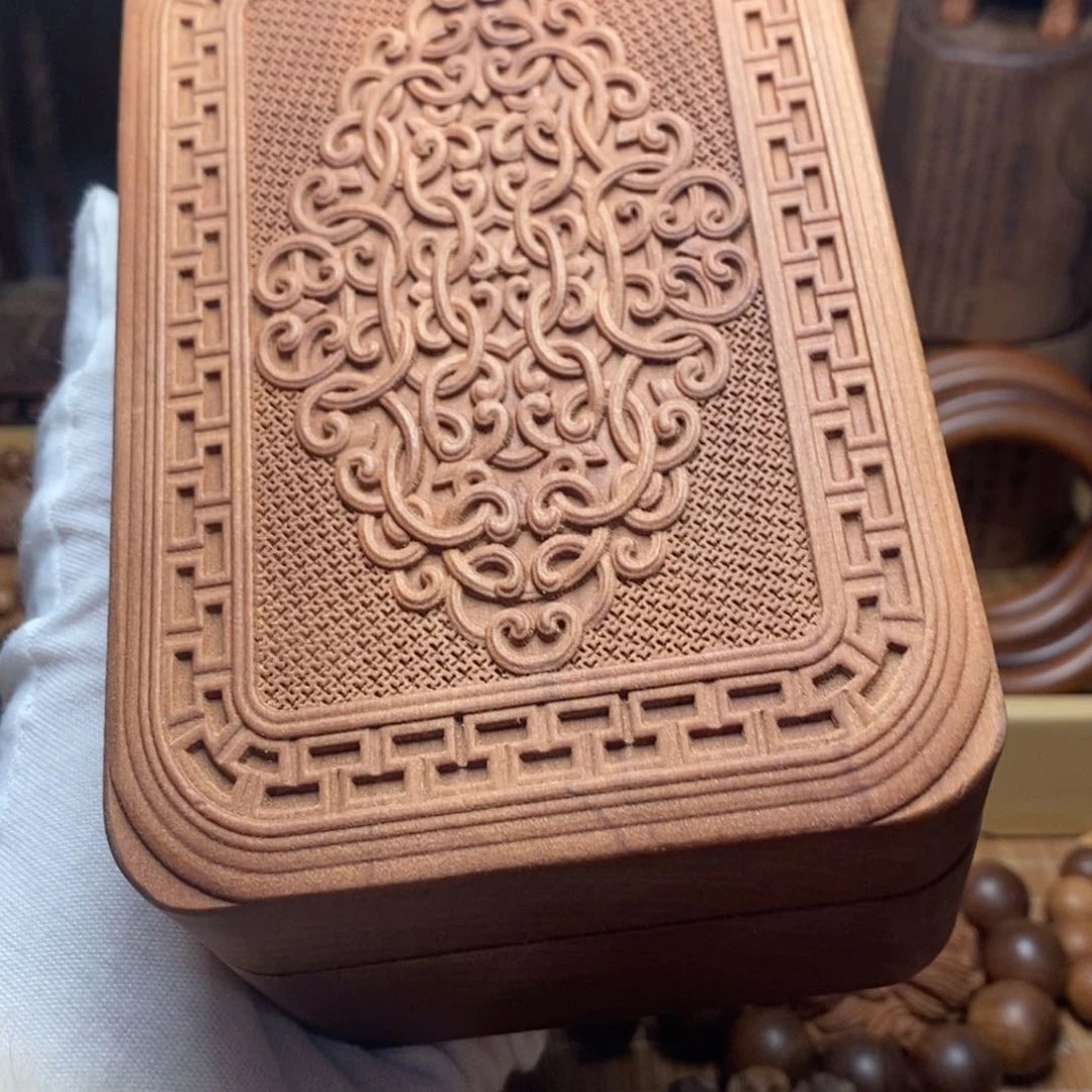 檀香木把件手串摆件