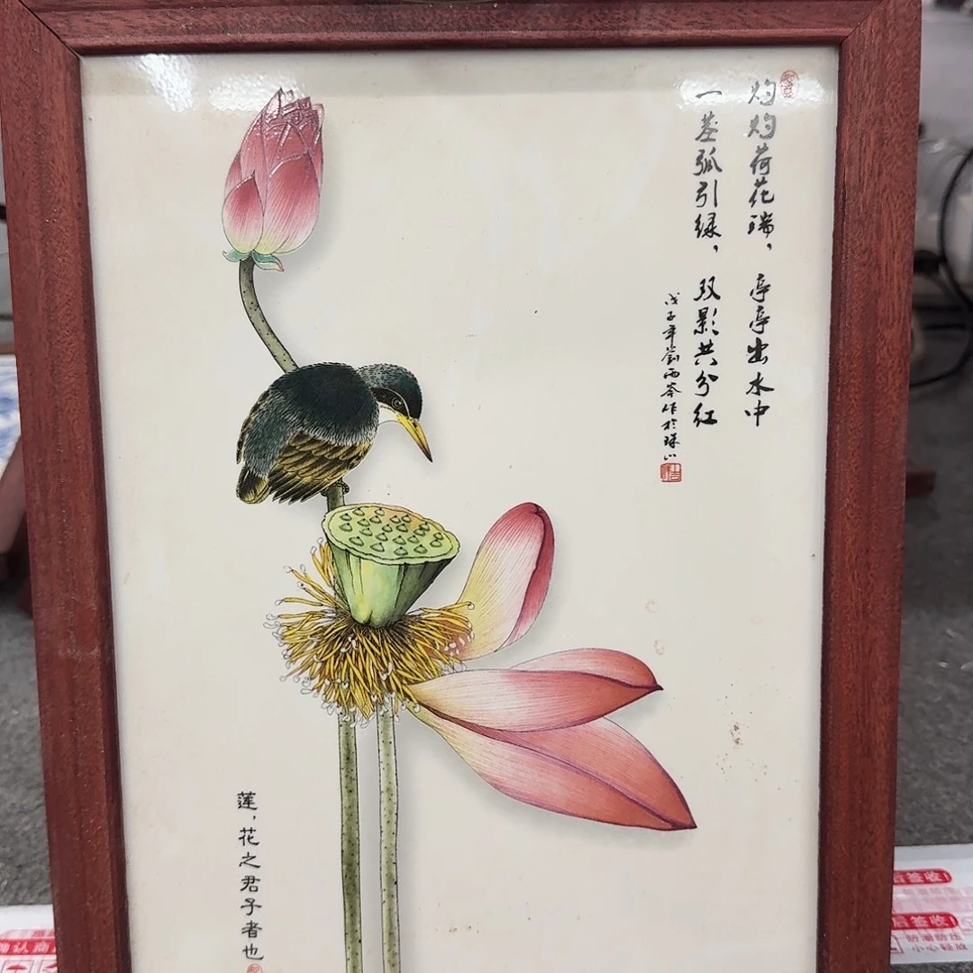 摆件瓷瓷板画瓷板画