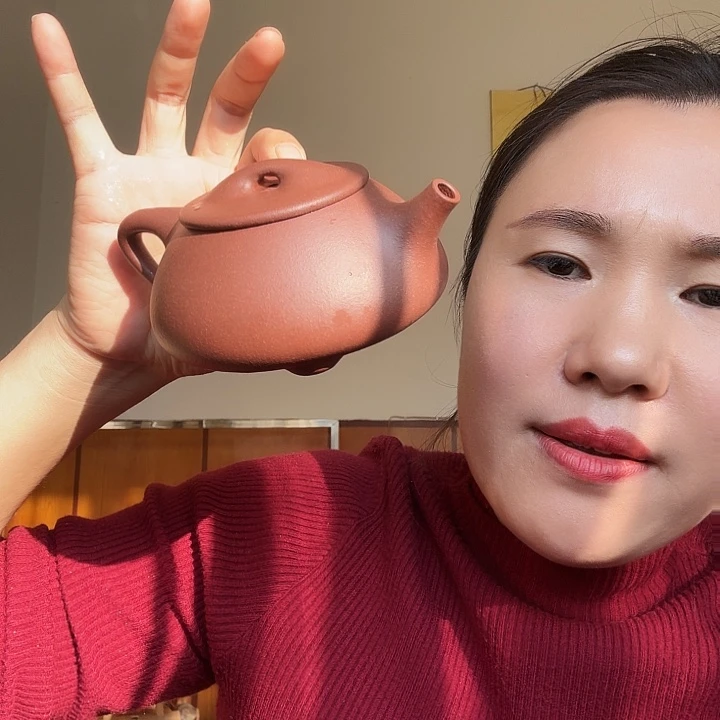 茶壶紫砂紫泥景州石瓢280cc