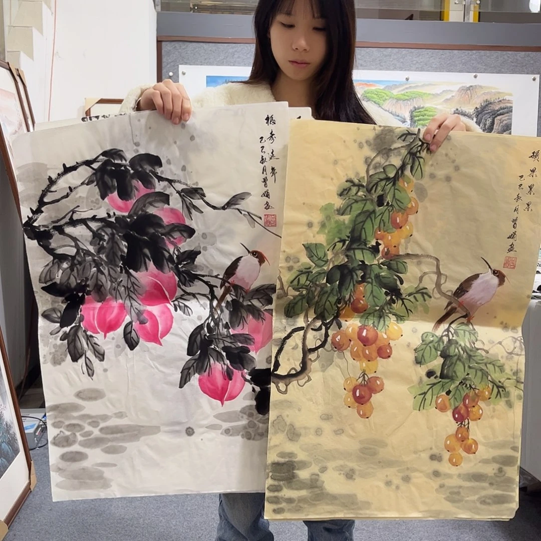 国画LT国画作品单幅任发