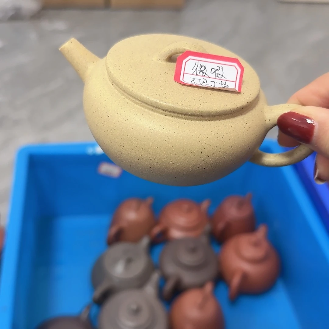 紫砂茶壶黄龙山原矿本山段130