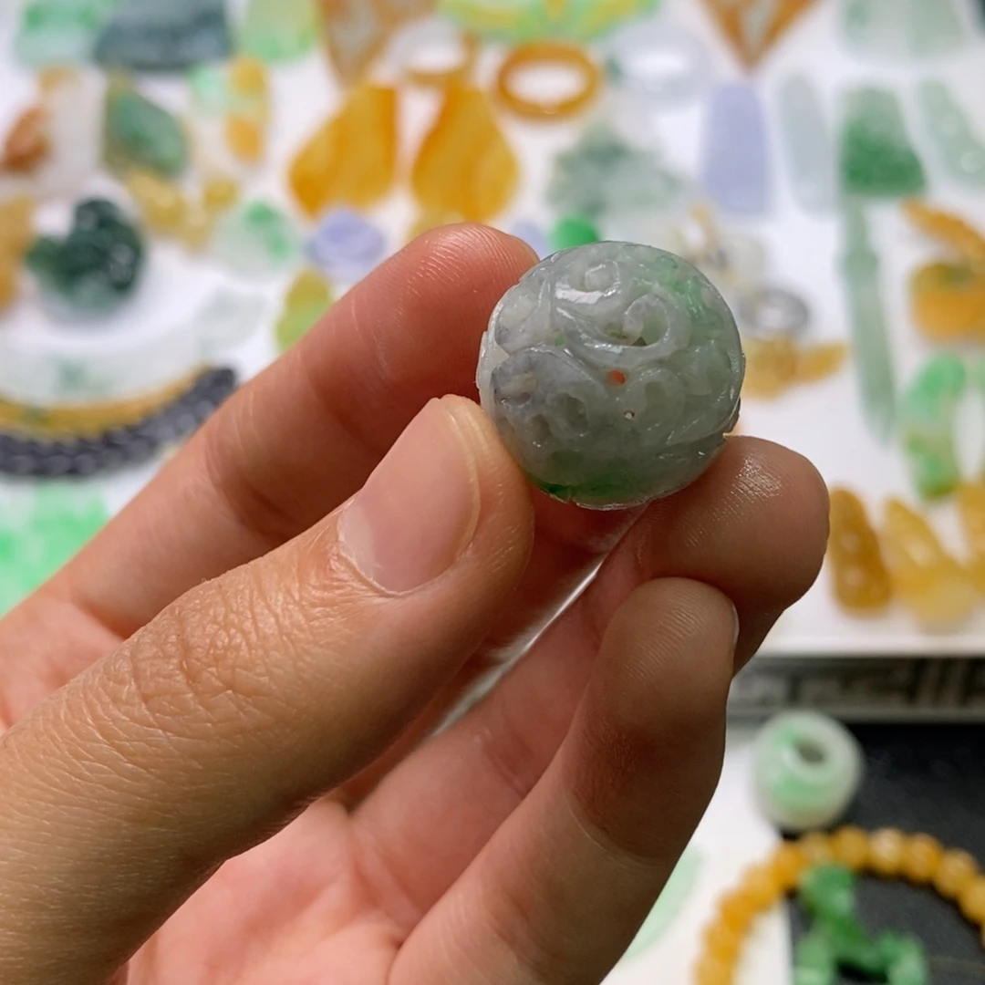 定制翡翠未镶嵌珠子