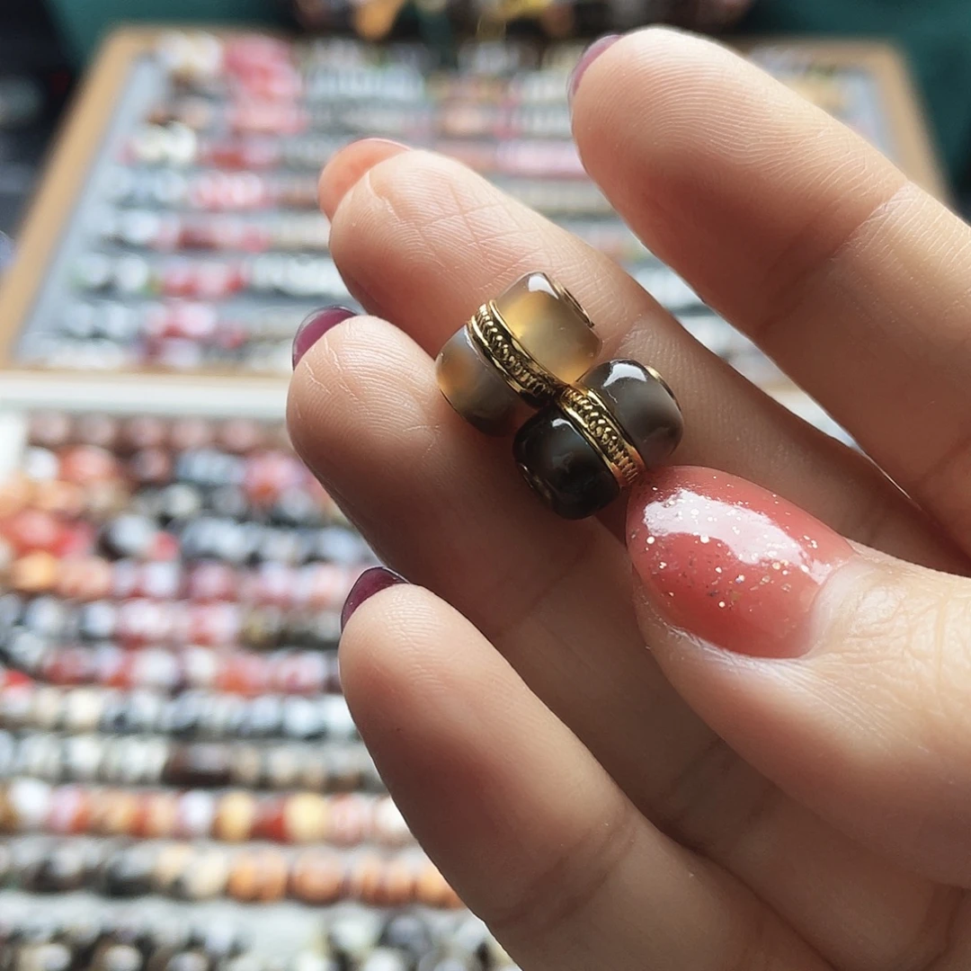 玛瑙/玉髓未镶嵌颈饰