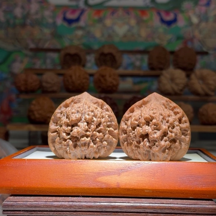 49官帽大尺寸精品麒麟纹核桃