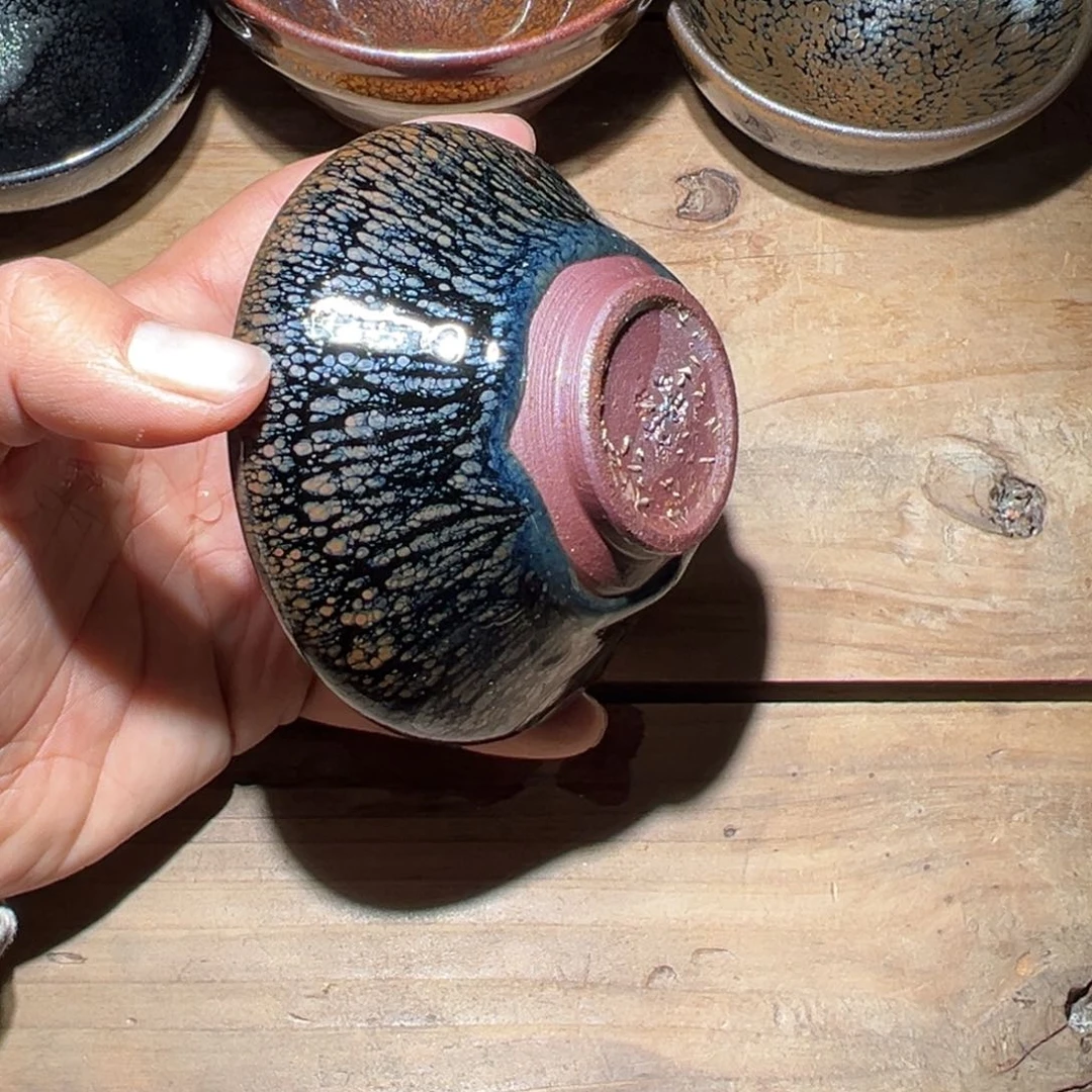 茶盏老木头柴烧建盏精选9