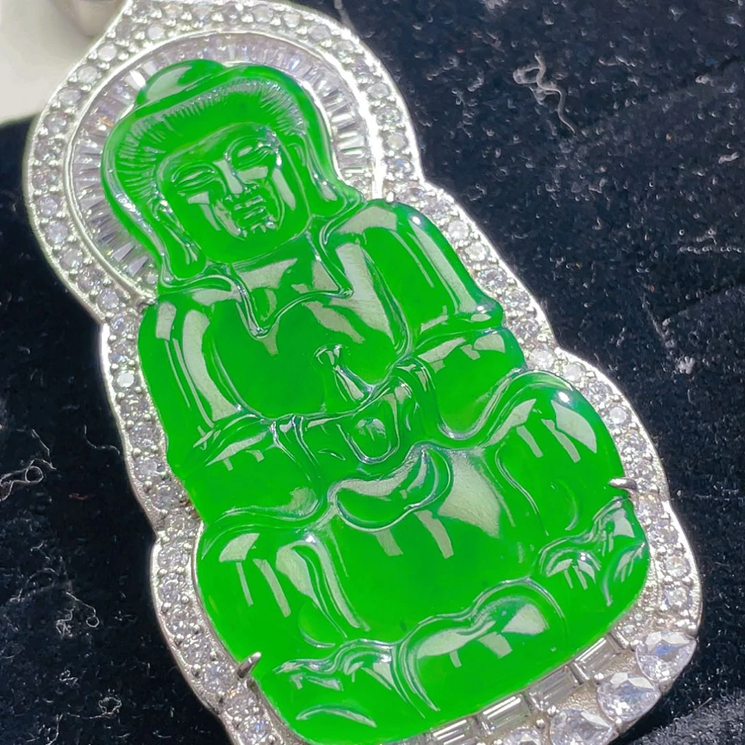 翡翠颈饰未镶嵌50，