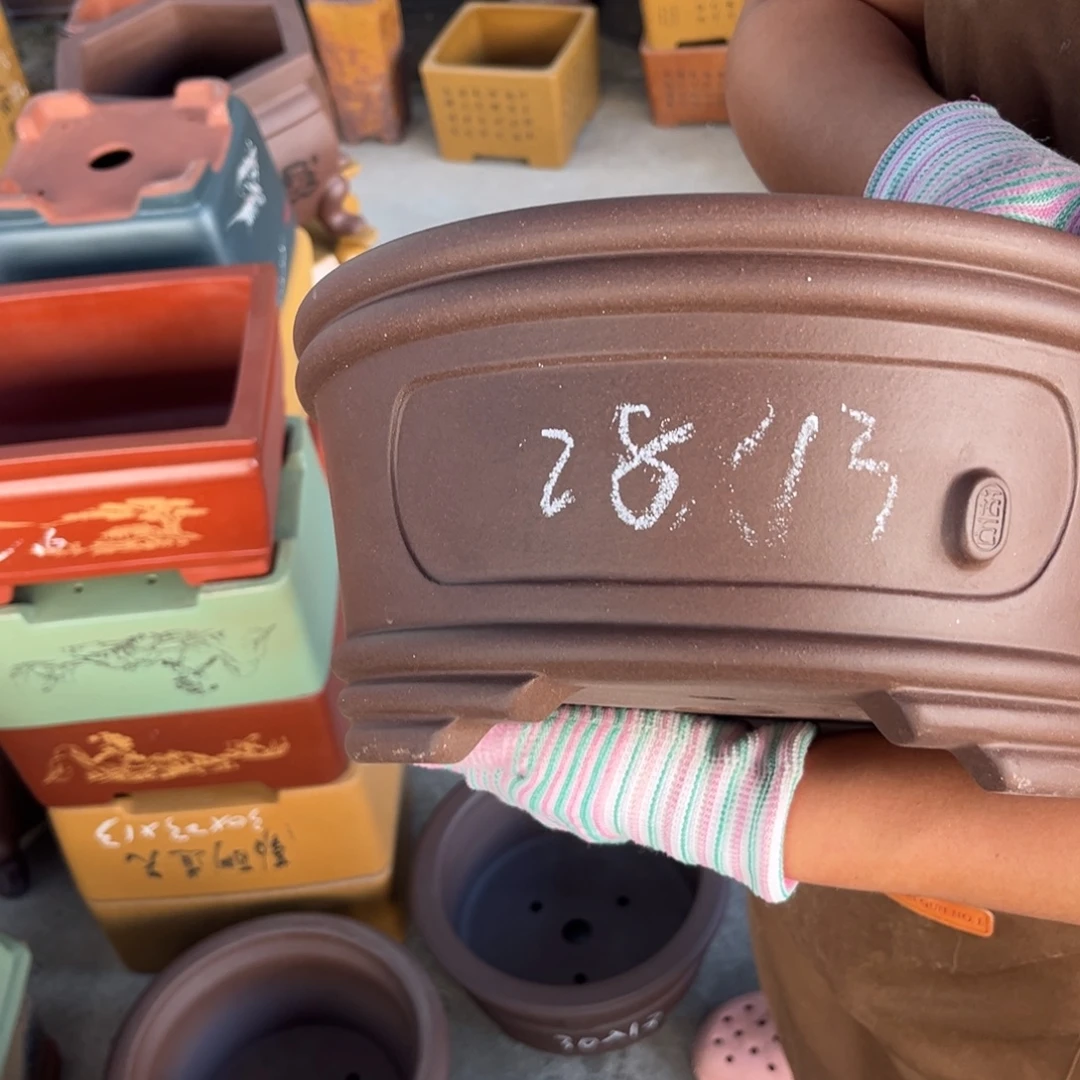 紫砂花盆盆景艺术