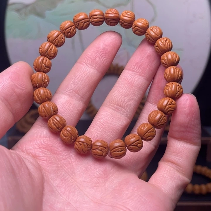 手串桃核9+黑龙手串