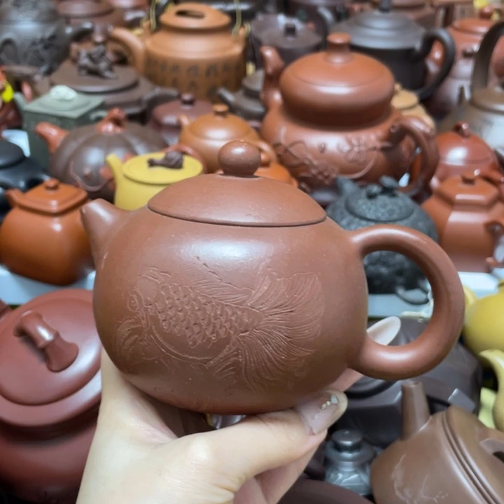 紫砂茶杯紫砂艺术作品