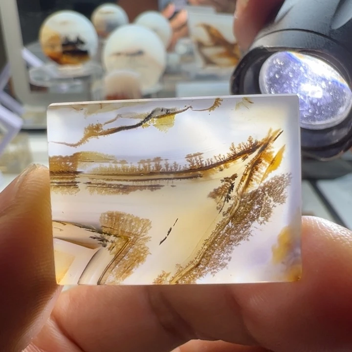 未镶嵌玛瑙/玉髓珠宝奇石