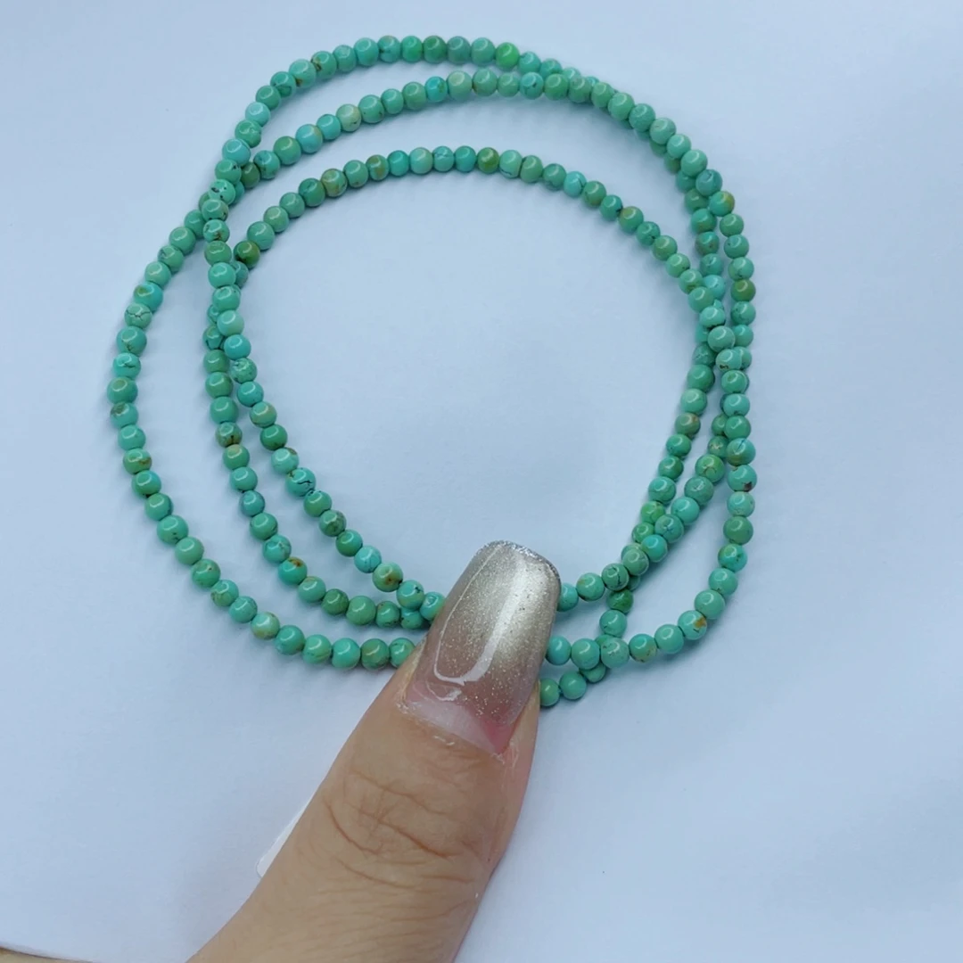 绿松石未镶嵌颈饰
