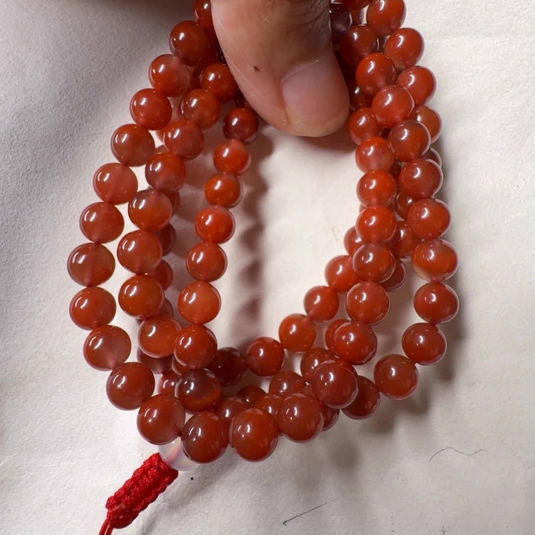 南红玛瑙未镶嵌手串