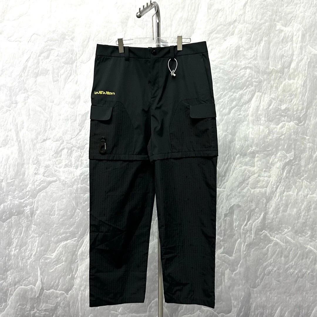 未使用 LouisVuitton/路易威登 可拆卸两穿工装长裤 46码 D19218