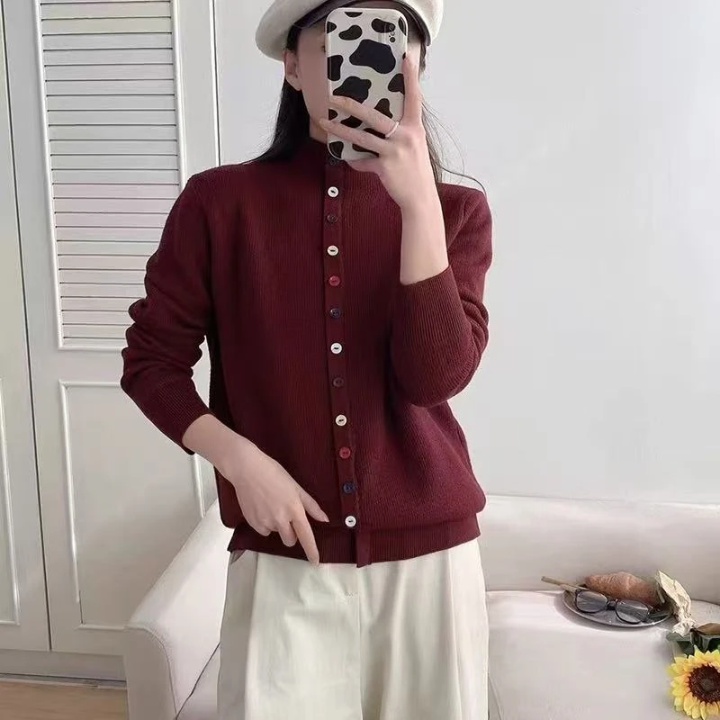 冬季时尚百搭半高领女士毛衣C18款