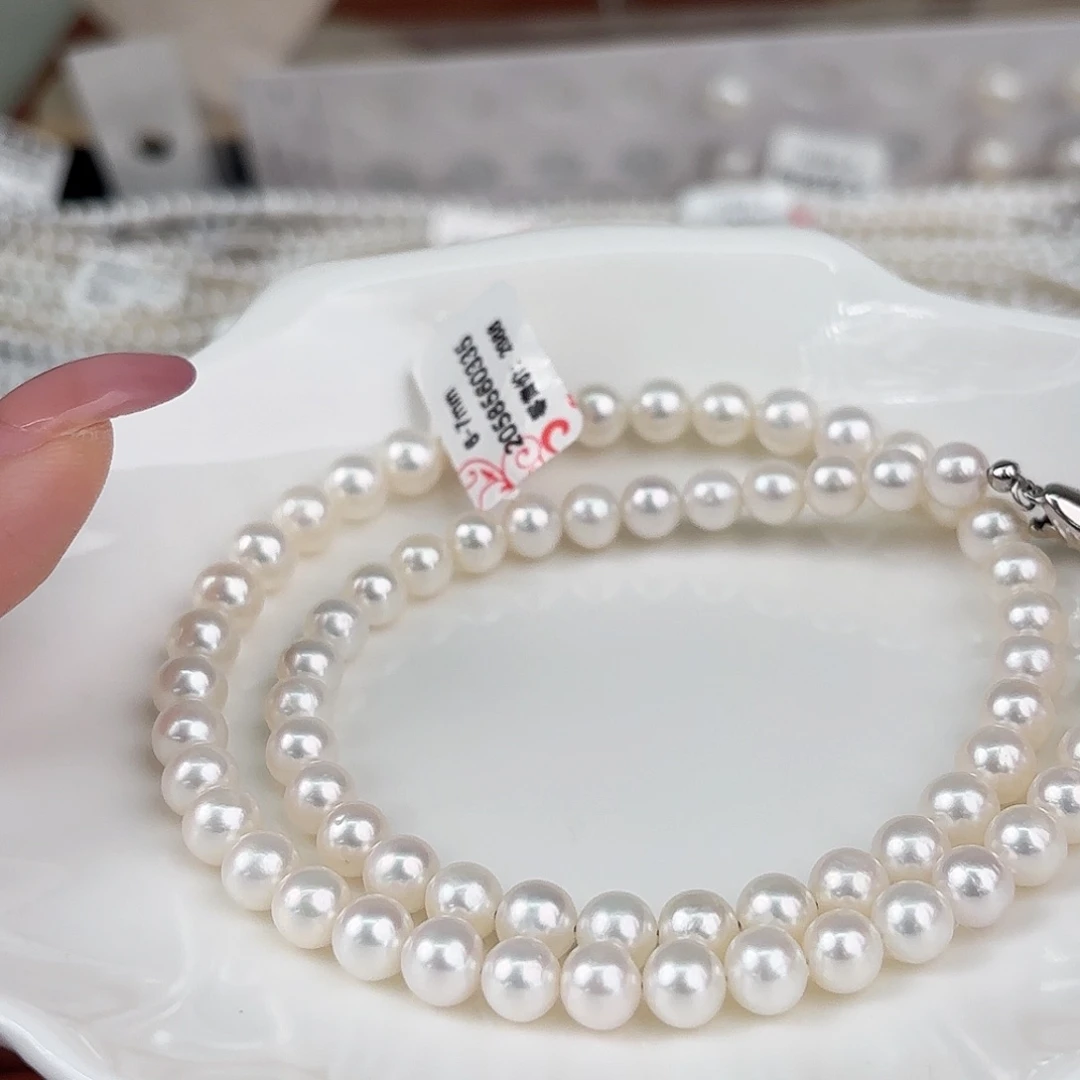 未镶嵌项链淡水珍珠
