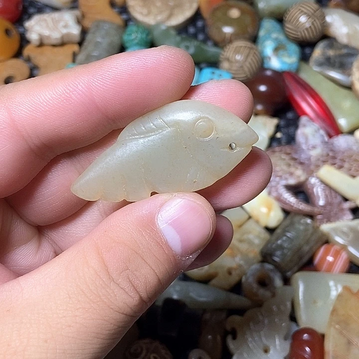 和田玉未镶嵌颈饰78