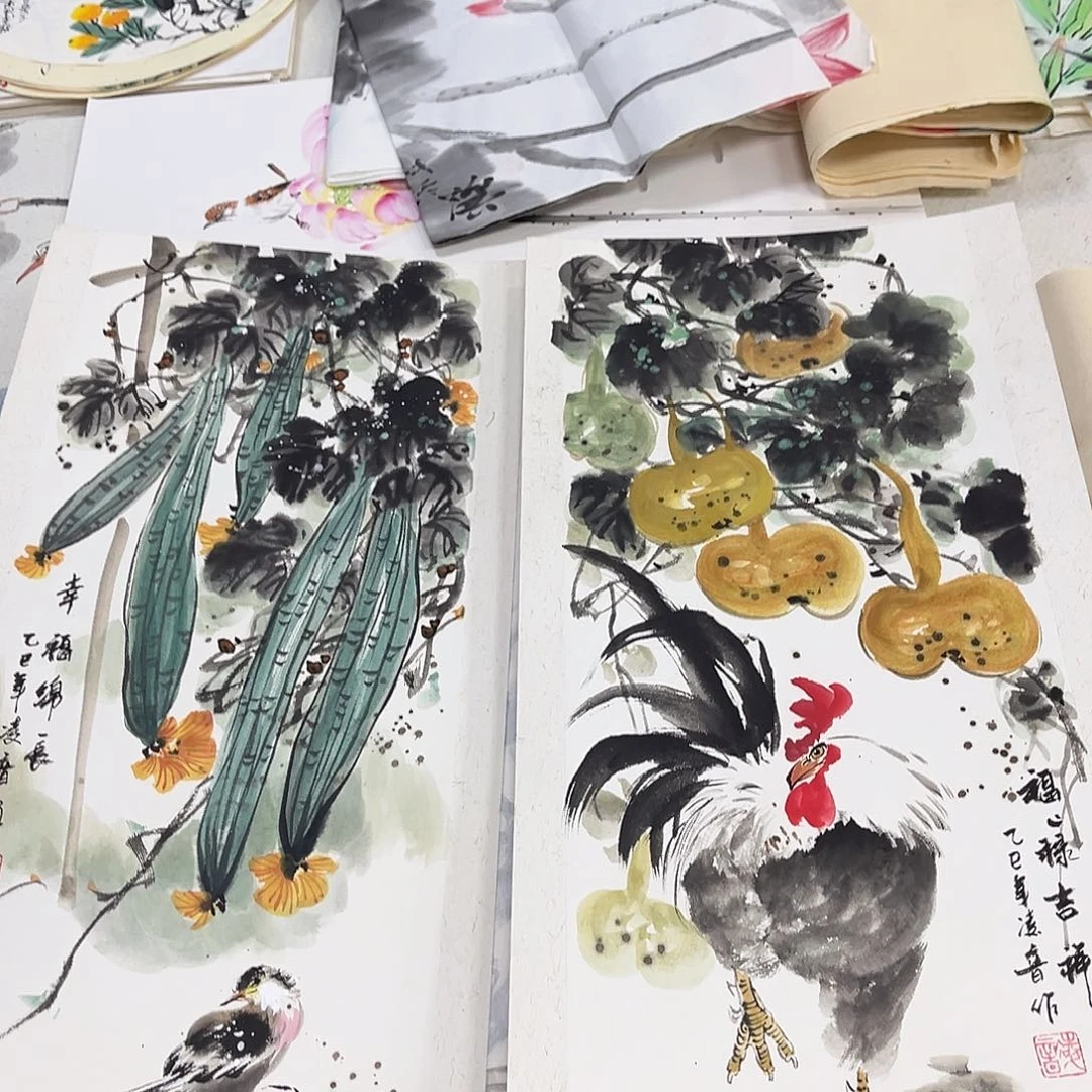 国画纯手绘字画国画作品欣赏