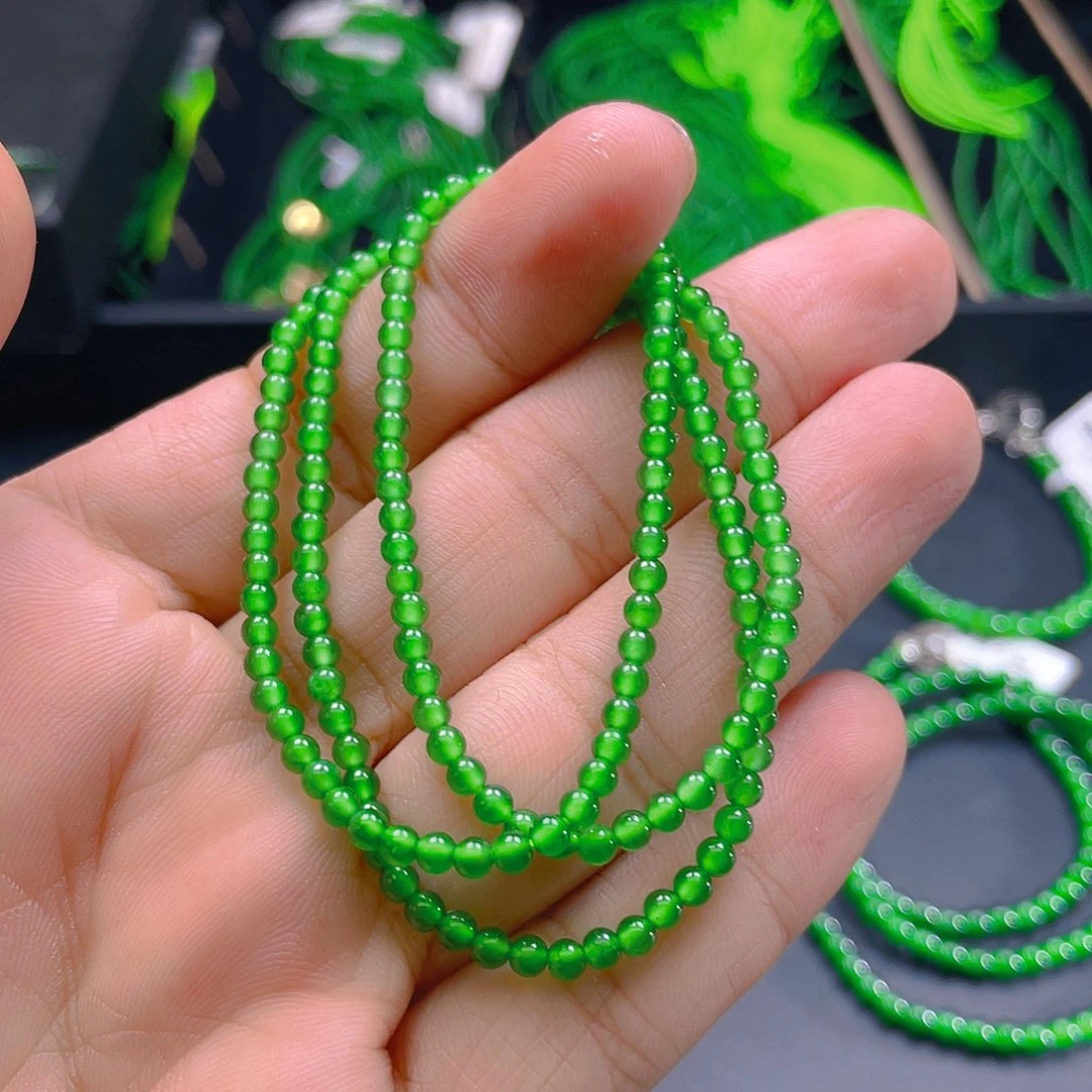 翡翠未镶嵌颈饰8888888888