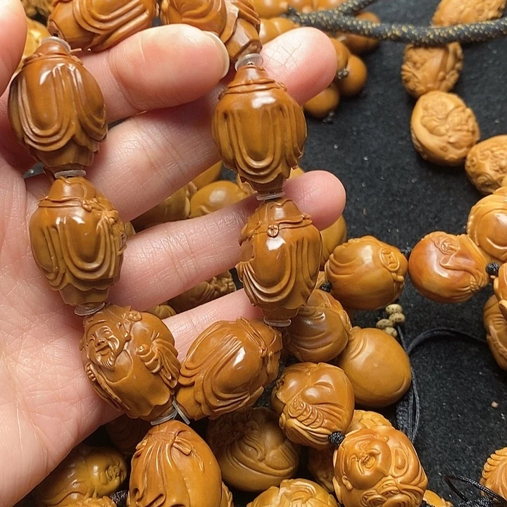 氵***雨橄榄核手串/手链橄榄