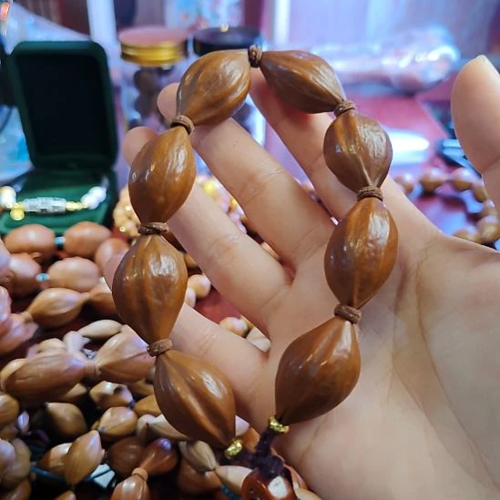 橄榄核手串四花手串