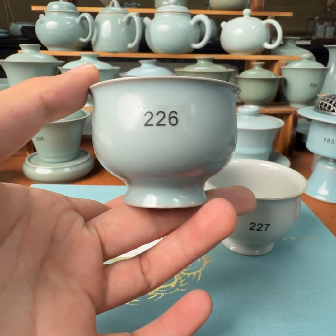 摆件陶一级仿古天青226号