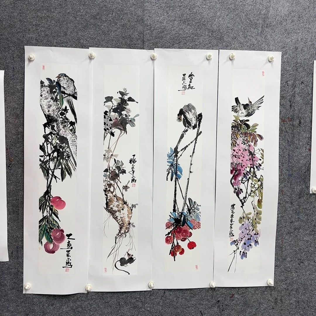 国画亲笔手绘原创